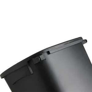 50 Quart Black TripleRCan® with Flip Top Lid - T.M. Fitzgerald
