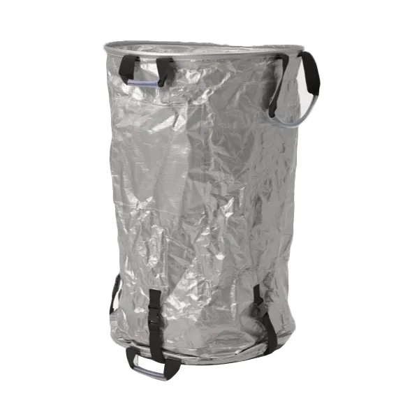 gray tote bag